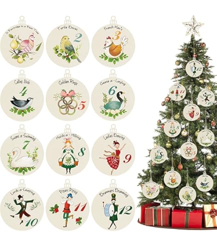 Amazon.com: Hallmark QX9179 12 Days of Christmas Five Golden
